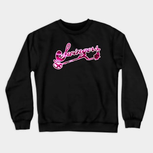 Metal Detecting - The Swingers Army Pink Camo Crewneck Sweatshirt